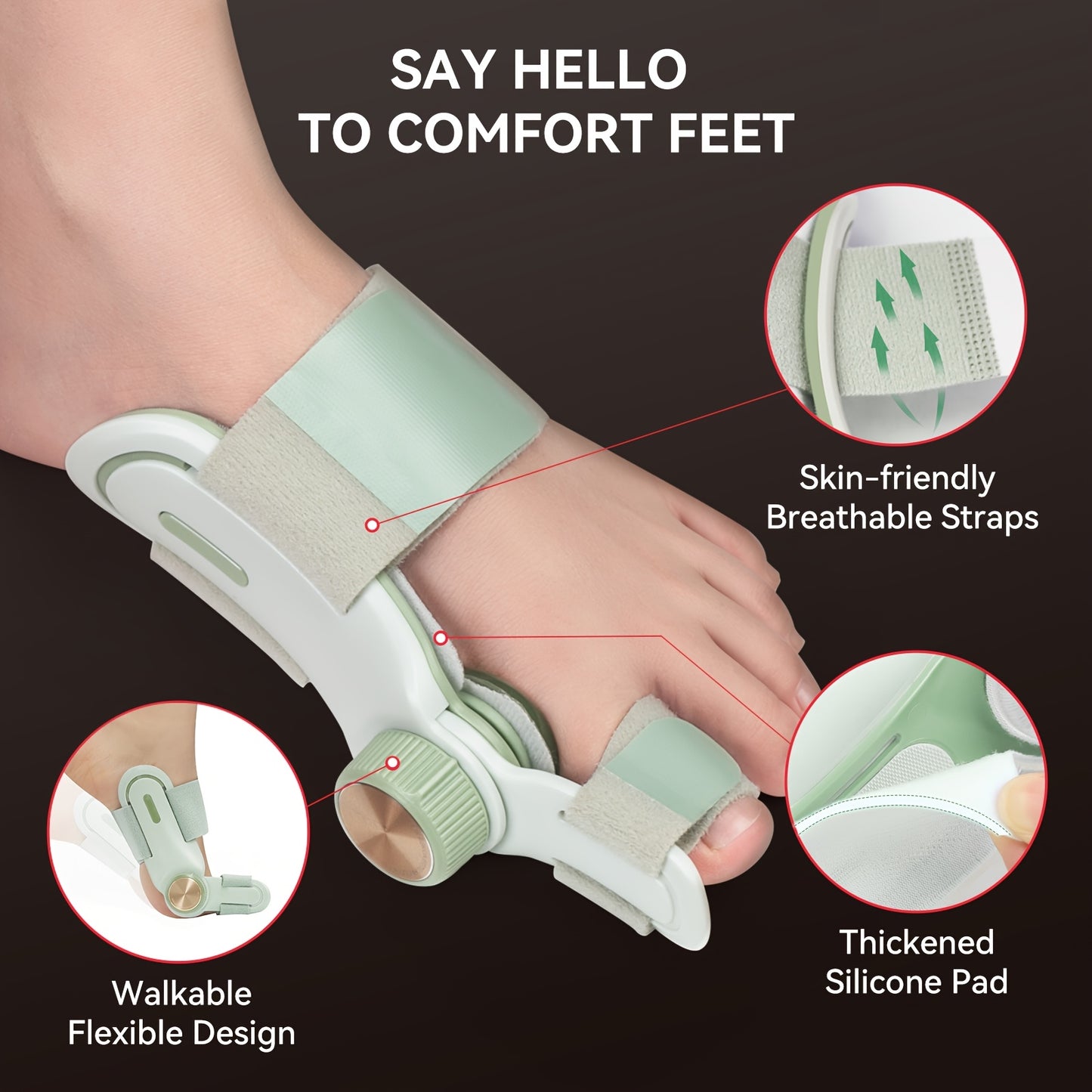Adjustable Toe Corrector & Straightener