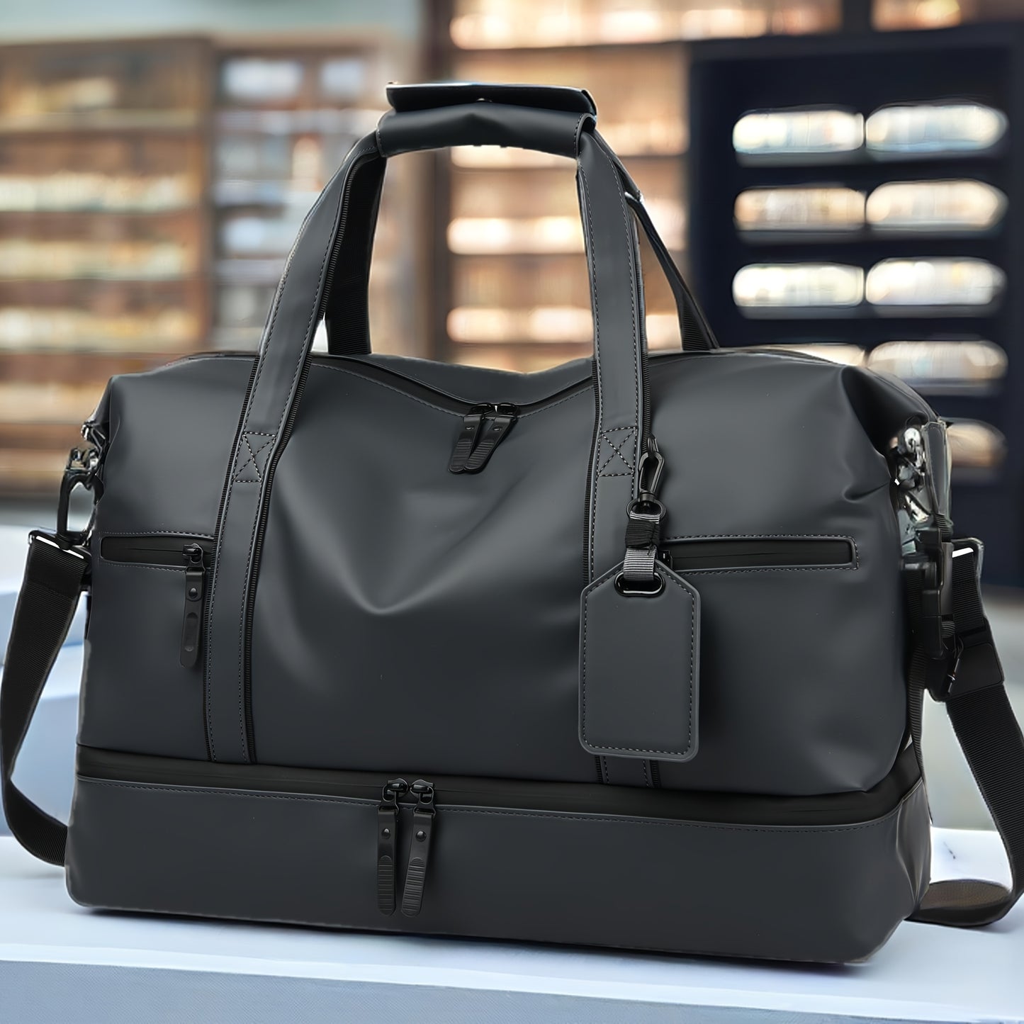 Duffel Bag with Multiple Compartments