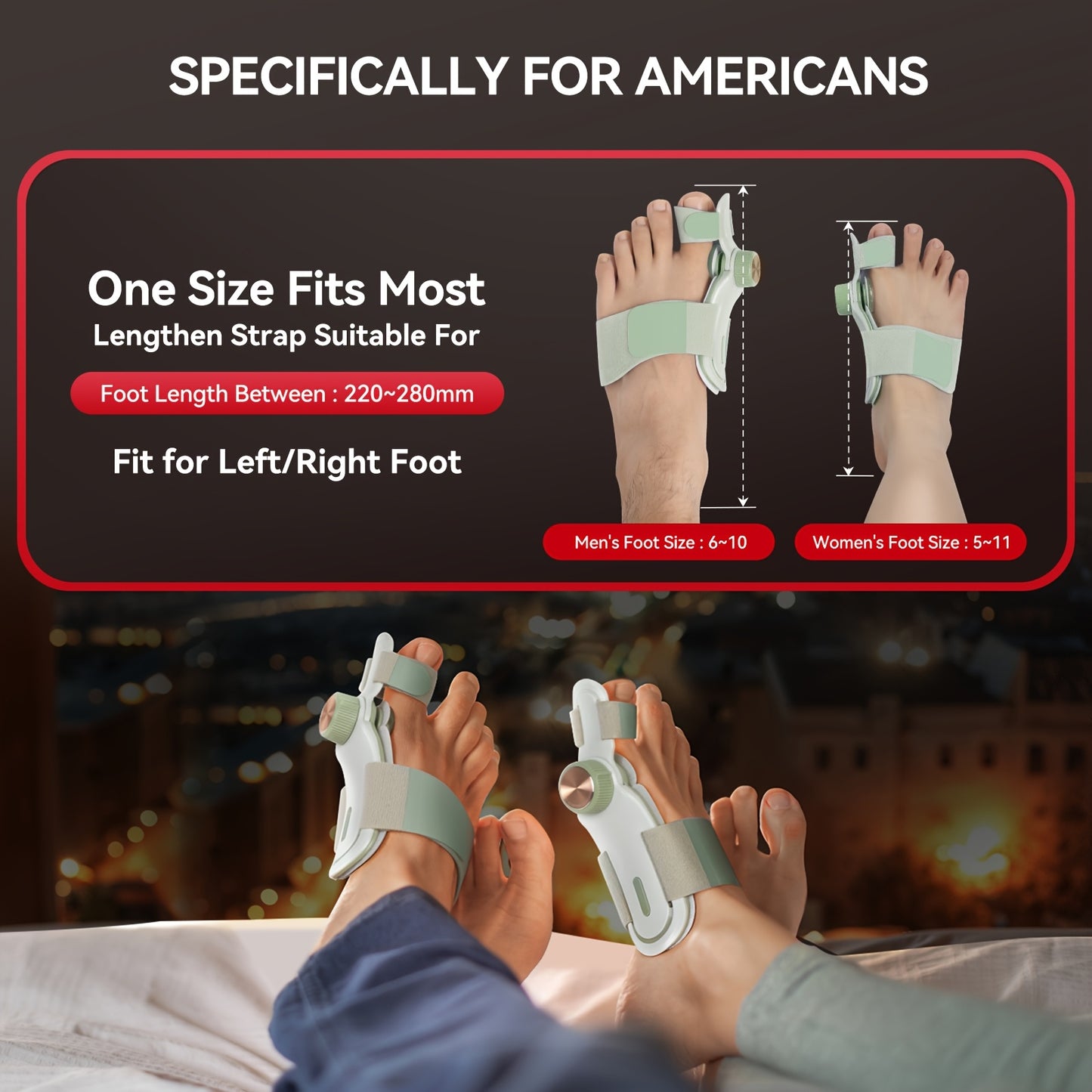 Adjustable Toe Corrector & Straightener