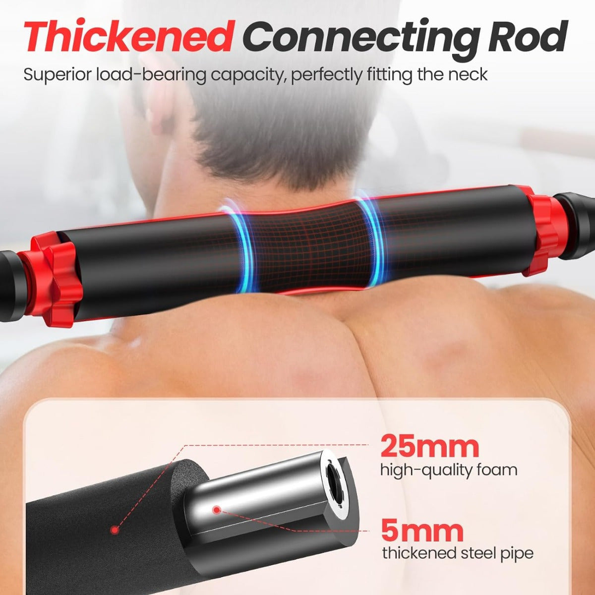 Adjustable Dumbbell Set 70-90lbs - 4-in-1 Home Gym Weight Set