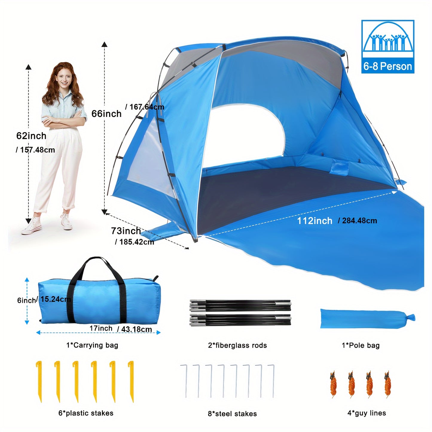 Canopy Beach Tent