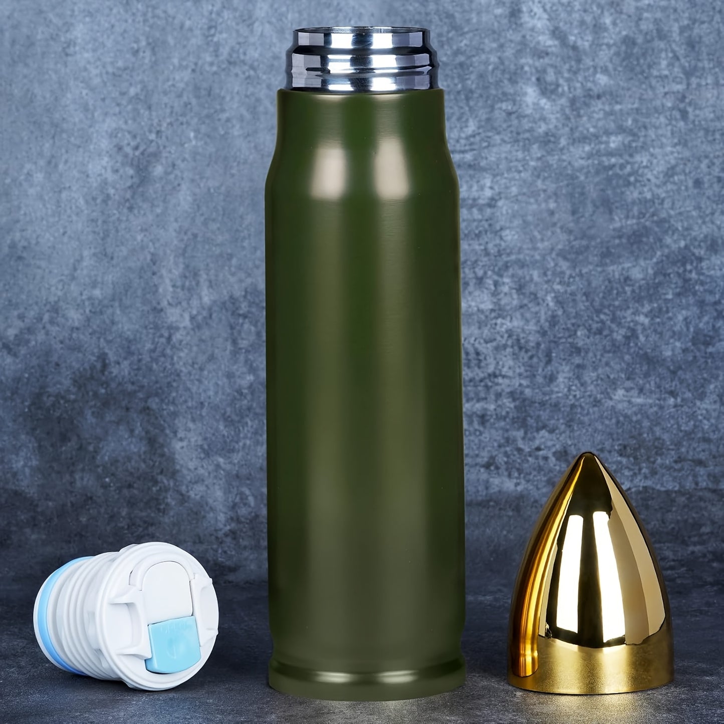Stainless Steel 17 Oz. Bullet Water Bottle