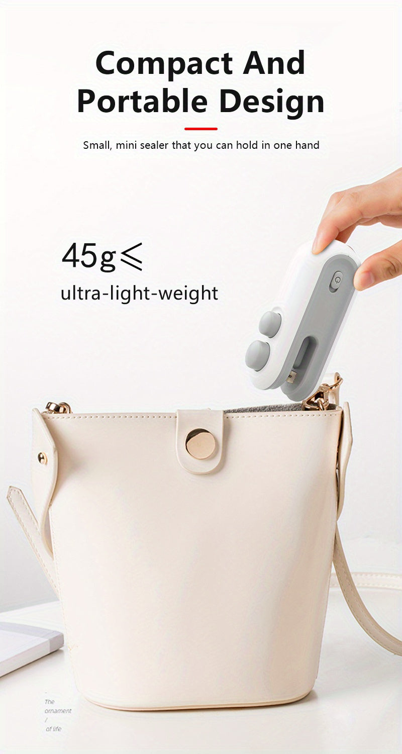 Portable 1pc, Mini Snack Sealer