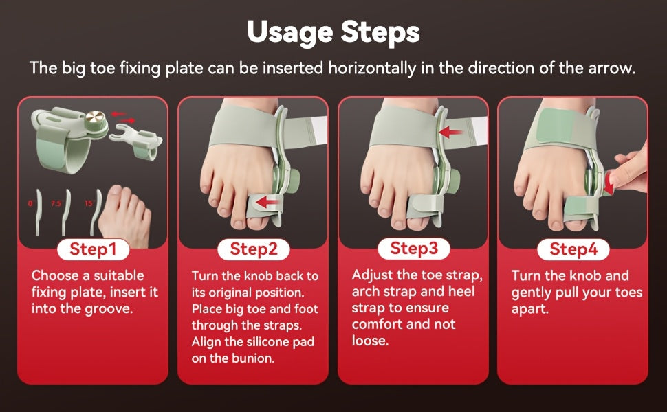 Adjustable Toe Corrector & Straightener