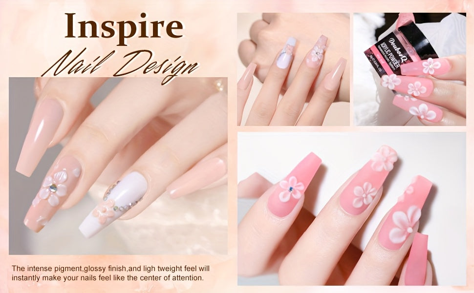 Acrylic Nail Kit with Drill & UV Light - Professional Starter Set