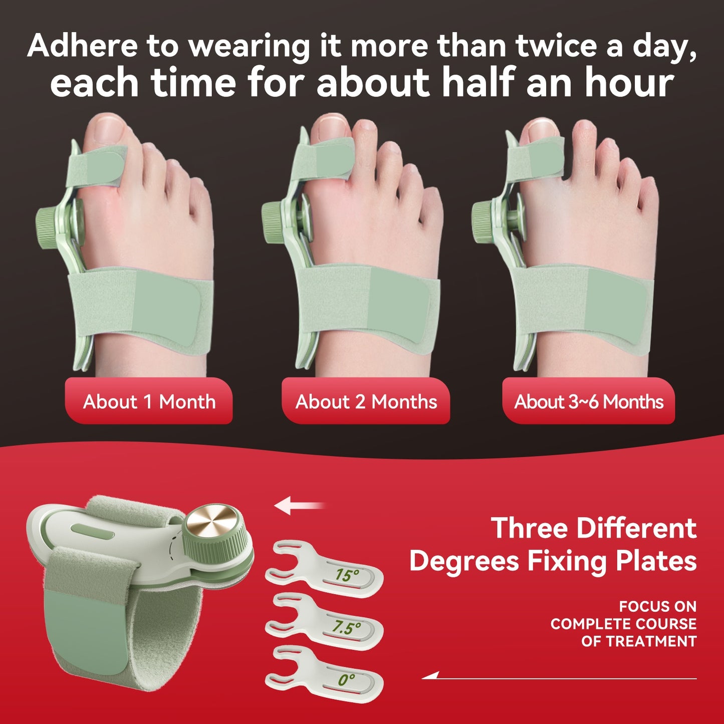 Adjustable Toe Corrector & Straightener