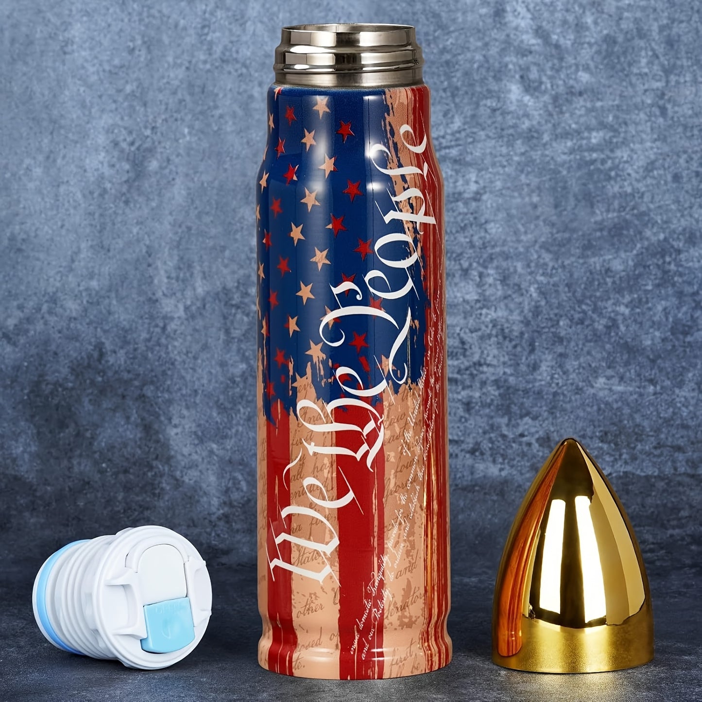 Stainless Steel 17 Oz. Bullet Water Bottle