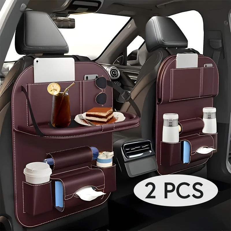 Car Back Seat Organizer Kit