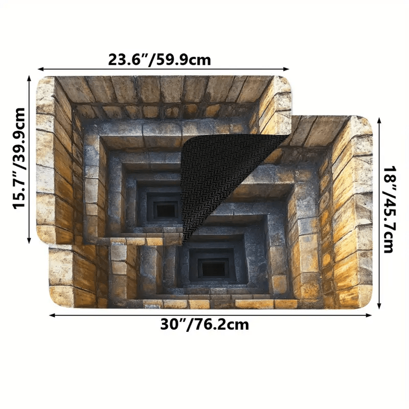 3D Optical Illusion Doormat