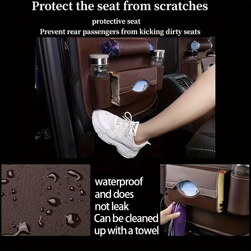Car Back Seat Organizer Kit