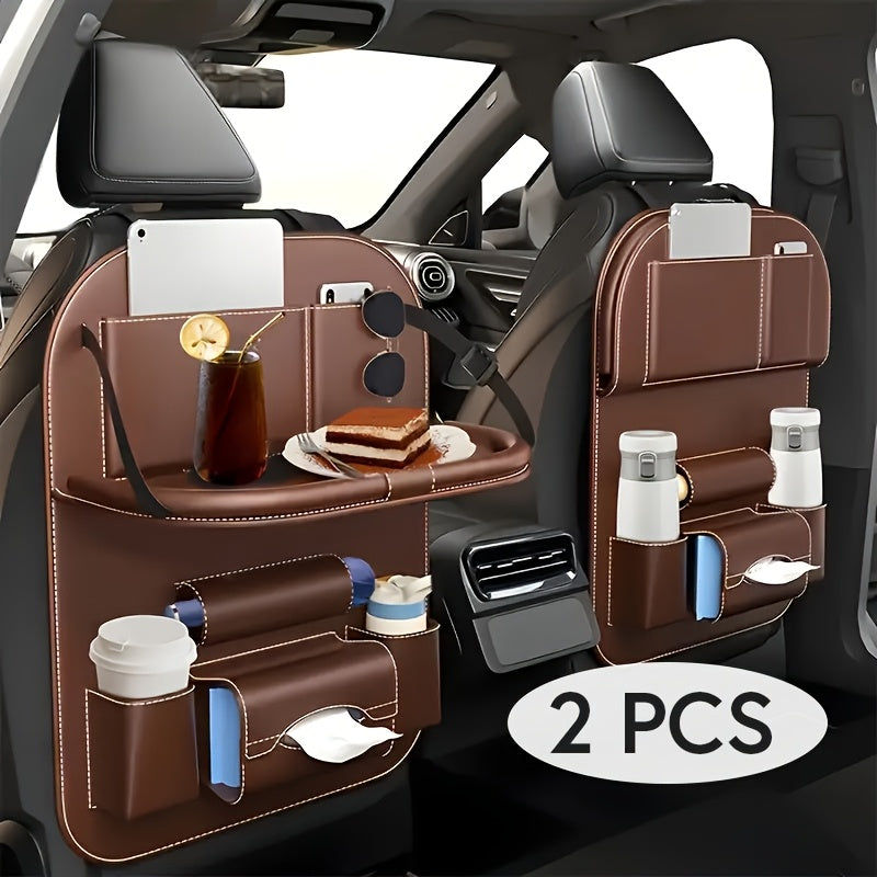 Car Back Seat Organizer Kit
