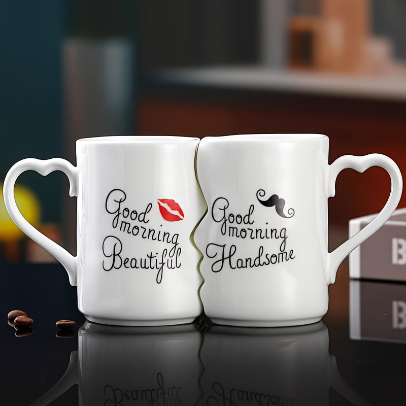 2pcs, Ceramic Mug,