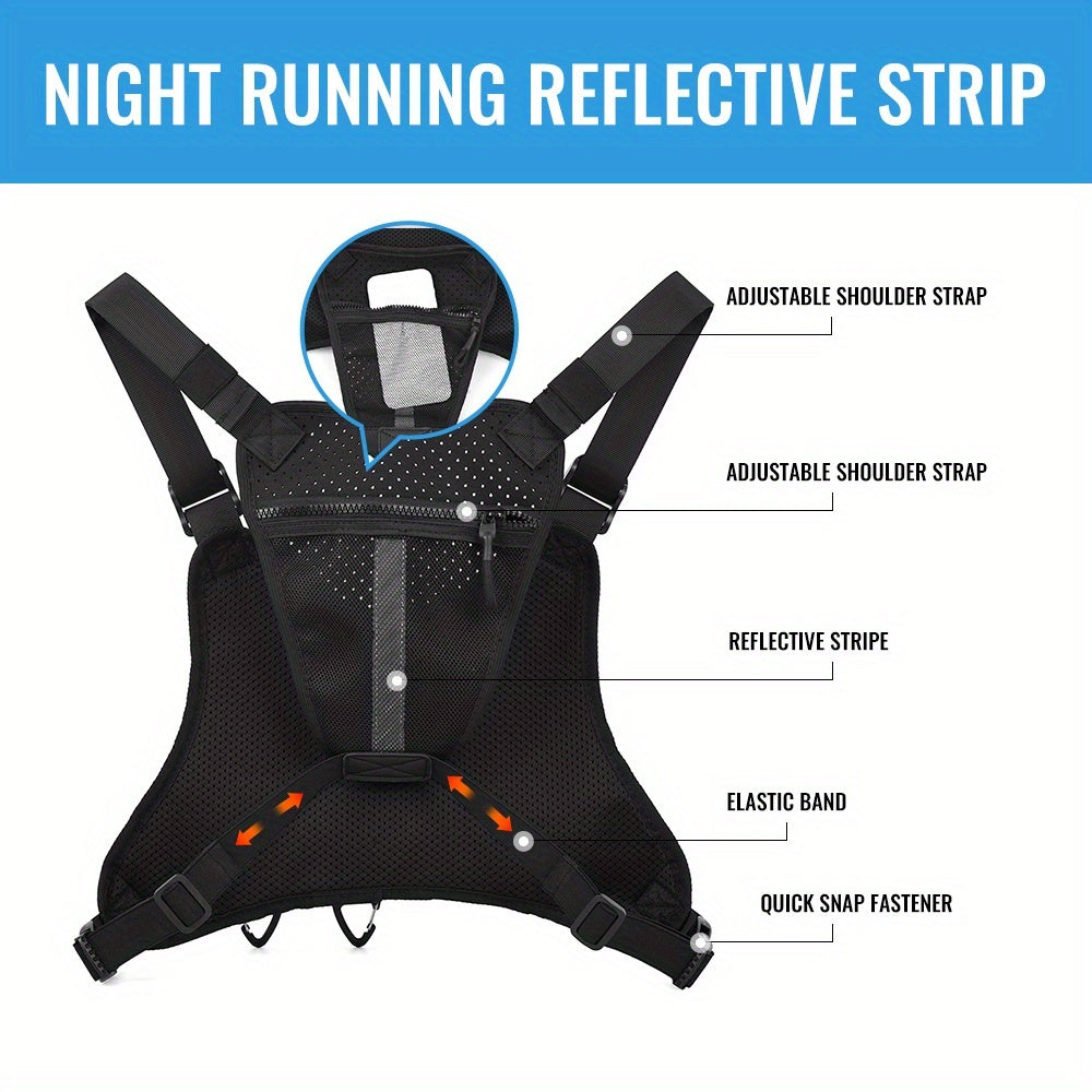 Tactical Chest Bag Vest Multi-Pocket Design