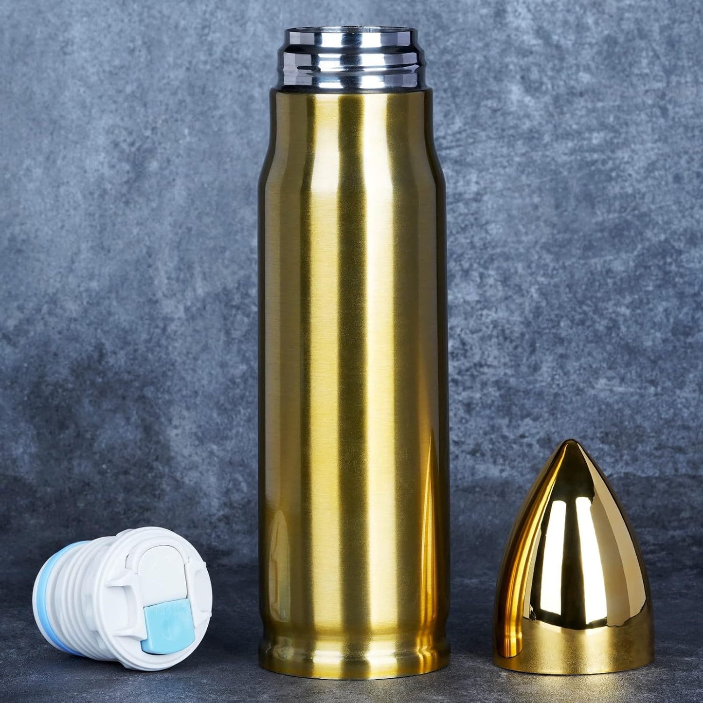 Stainless Steel 17 Oz. Bullet Water Bottle