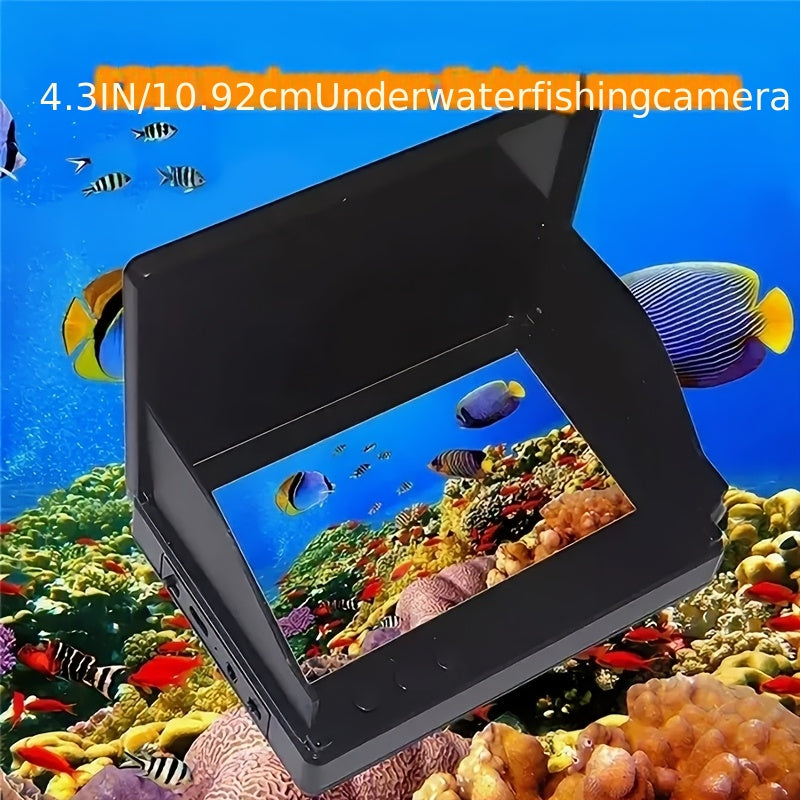 Upgraded Portable 4.3-inch HD Underwater Fishing Camera