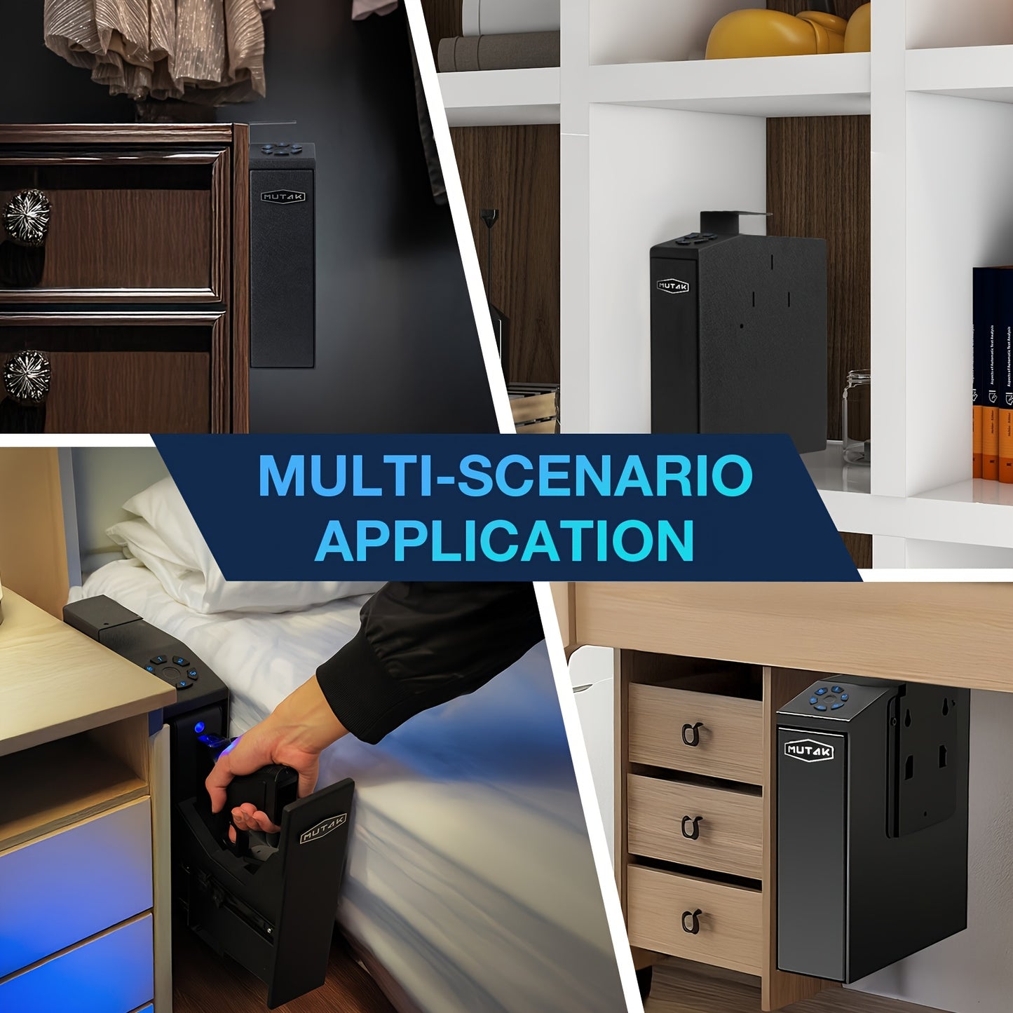 , Biometric Pistol Safe