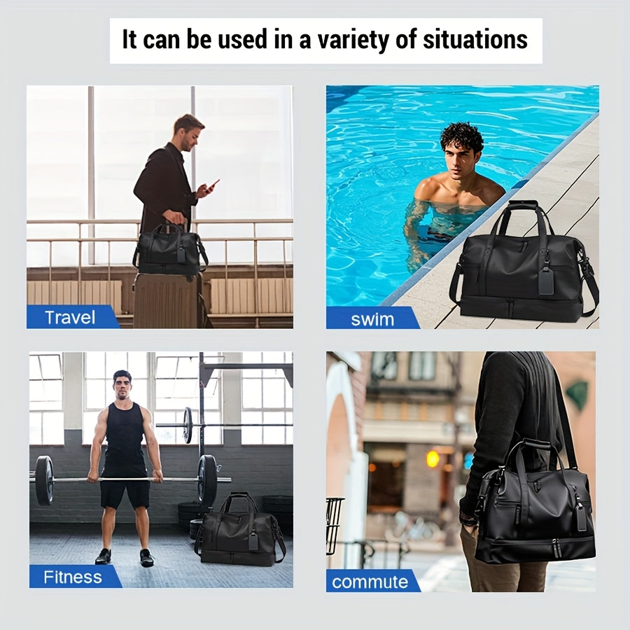 Duffel Bag with Multiple Compartments