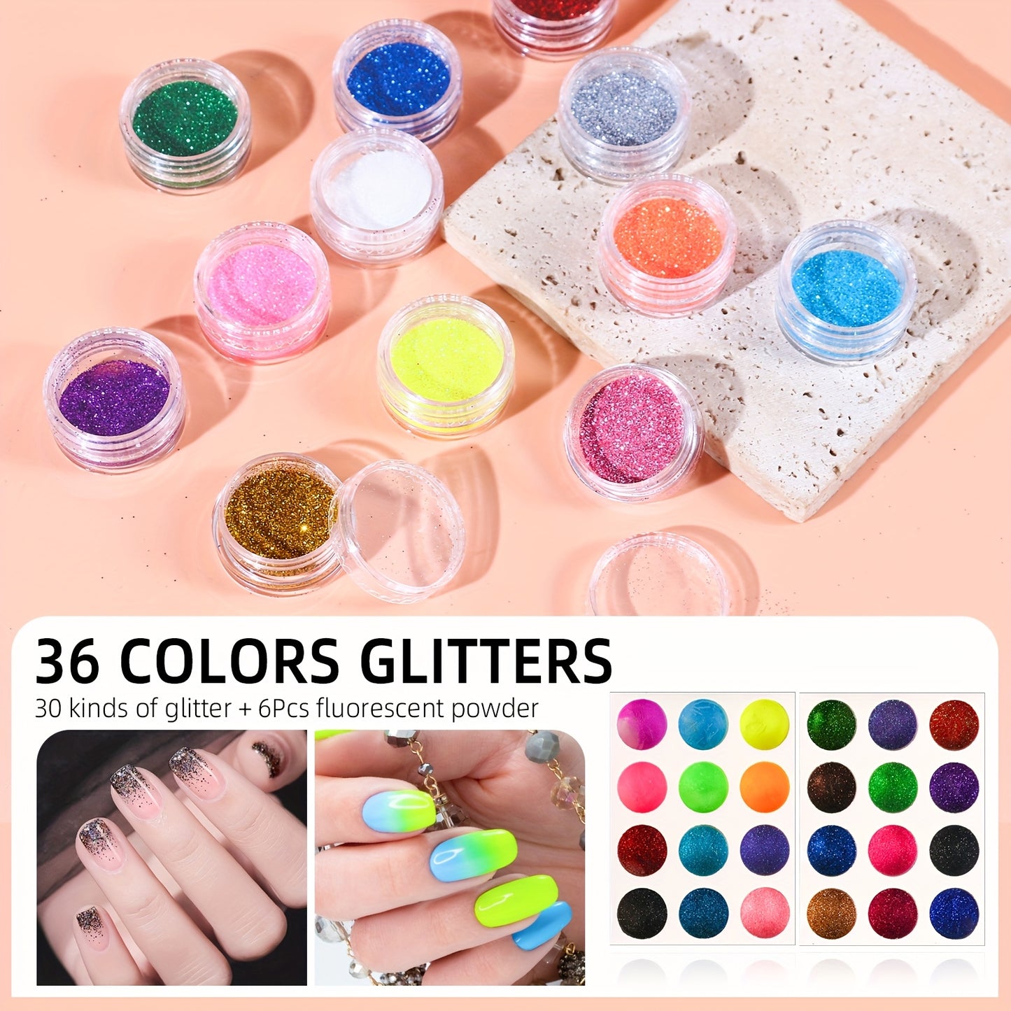 Acrylic Nail Kit with Drill & UV Light - Professional Starter Set