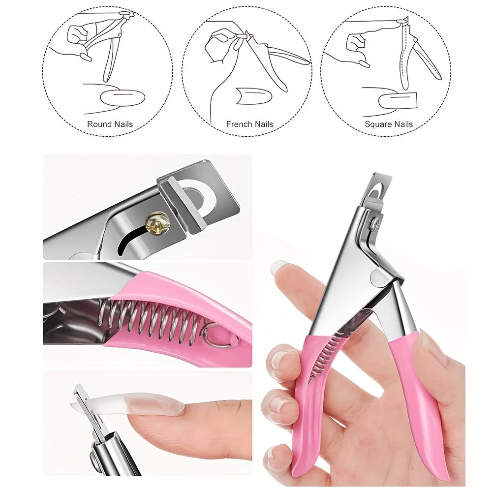 Acrylic Nail Kit with Drill & UV Light - Professional Starter Set