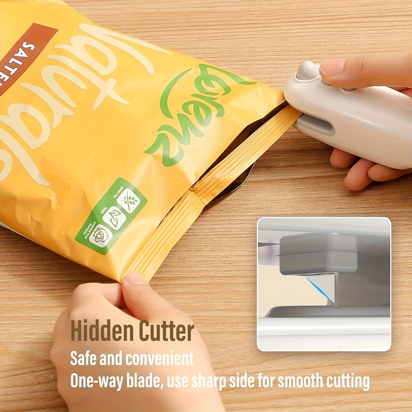 Portable 1pc, Mini Snack Sealer