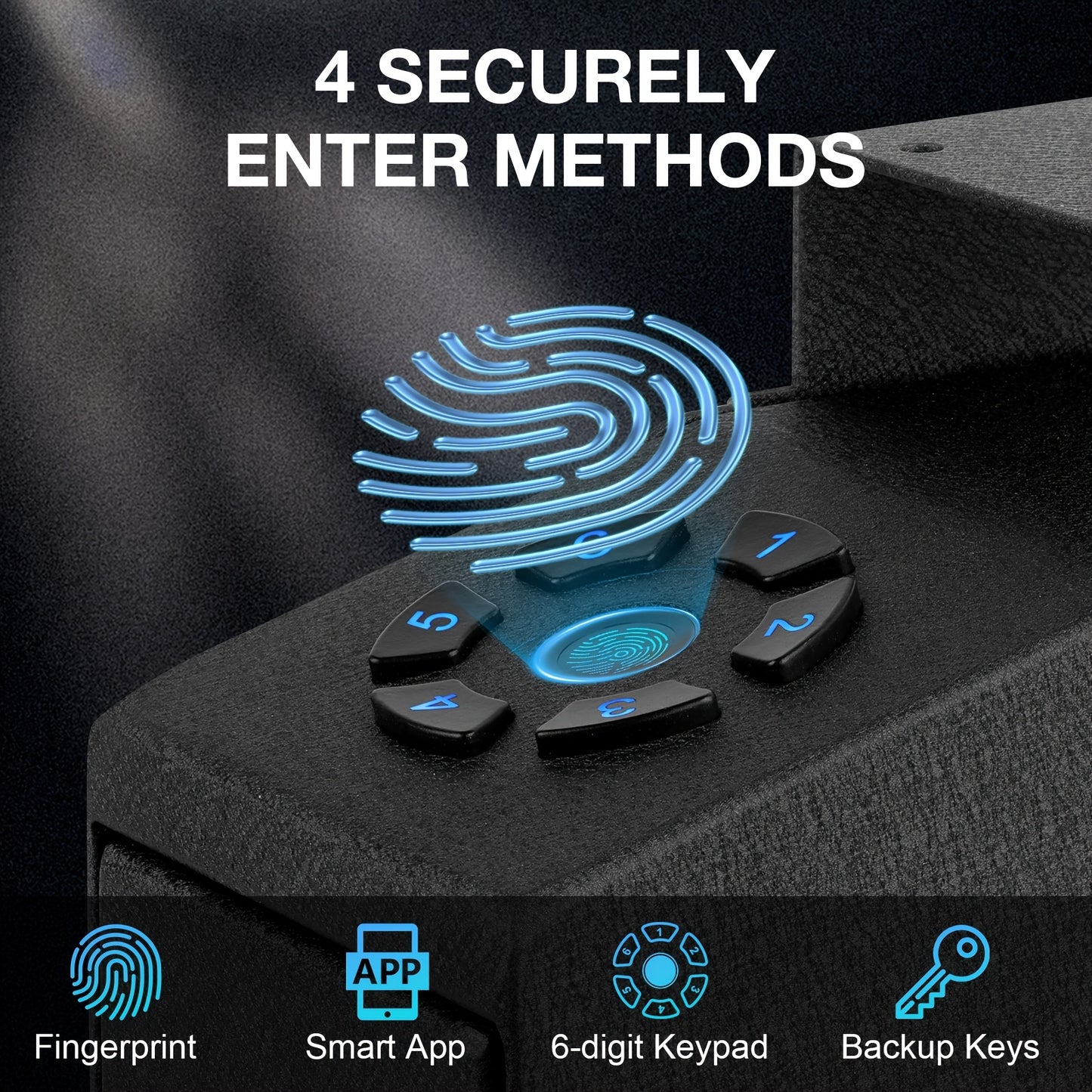 , Biometric Pistol Safe