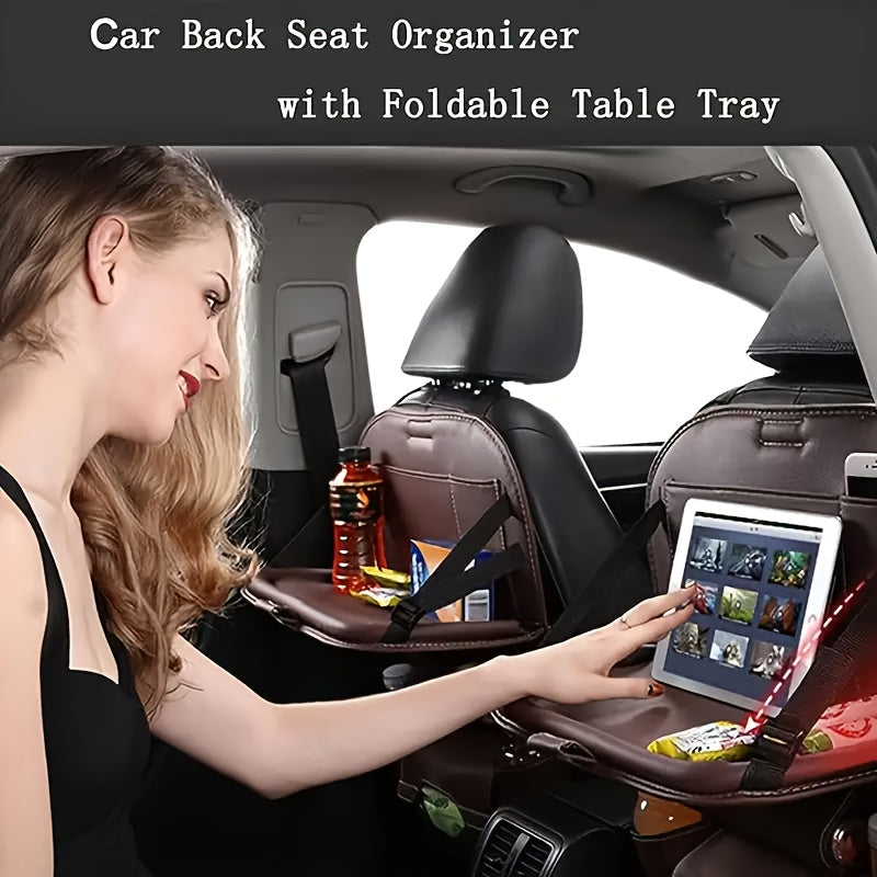 Car Back Seat Organizer Kit