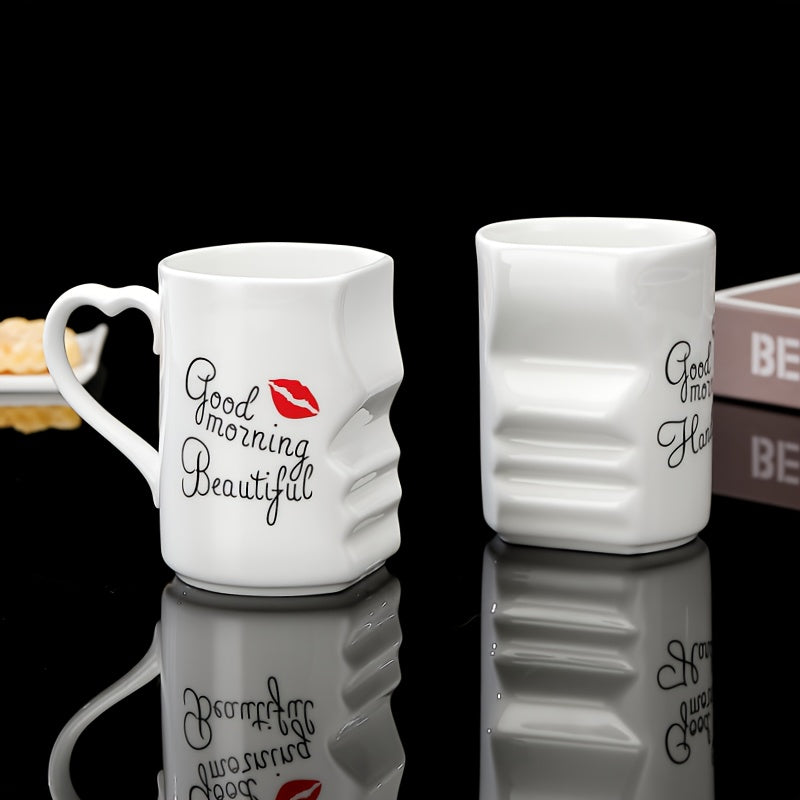 2pcs, Ceramic Mug,