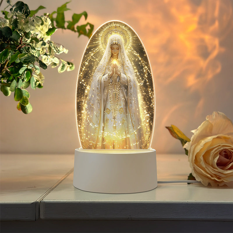 1pc Virgin Mary Decorative Lamp