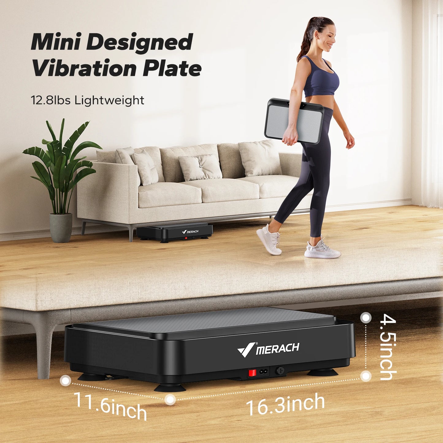 Vibration Plate Exercise Machine - Lymphatic Drainage, Pain Relief & Weight Loss