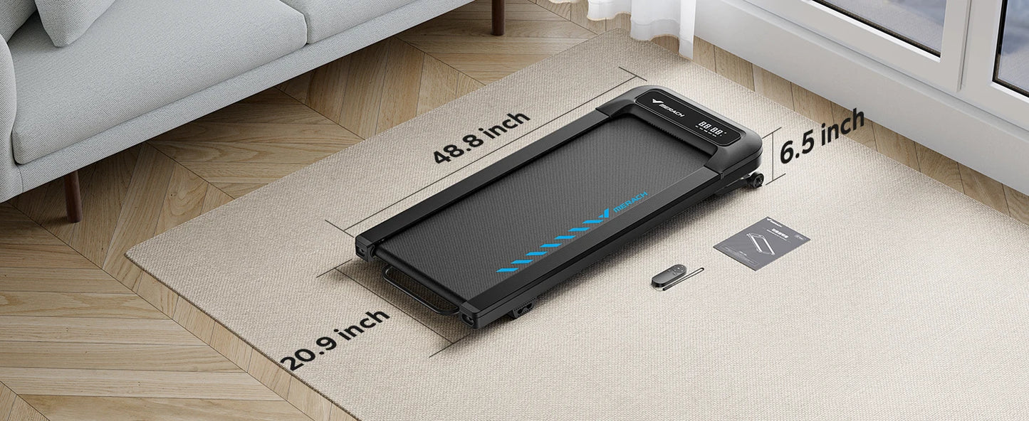 Walking Pad Quiet Under Desk Treadmill Home Gym