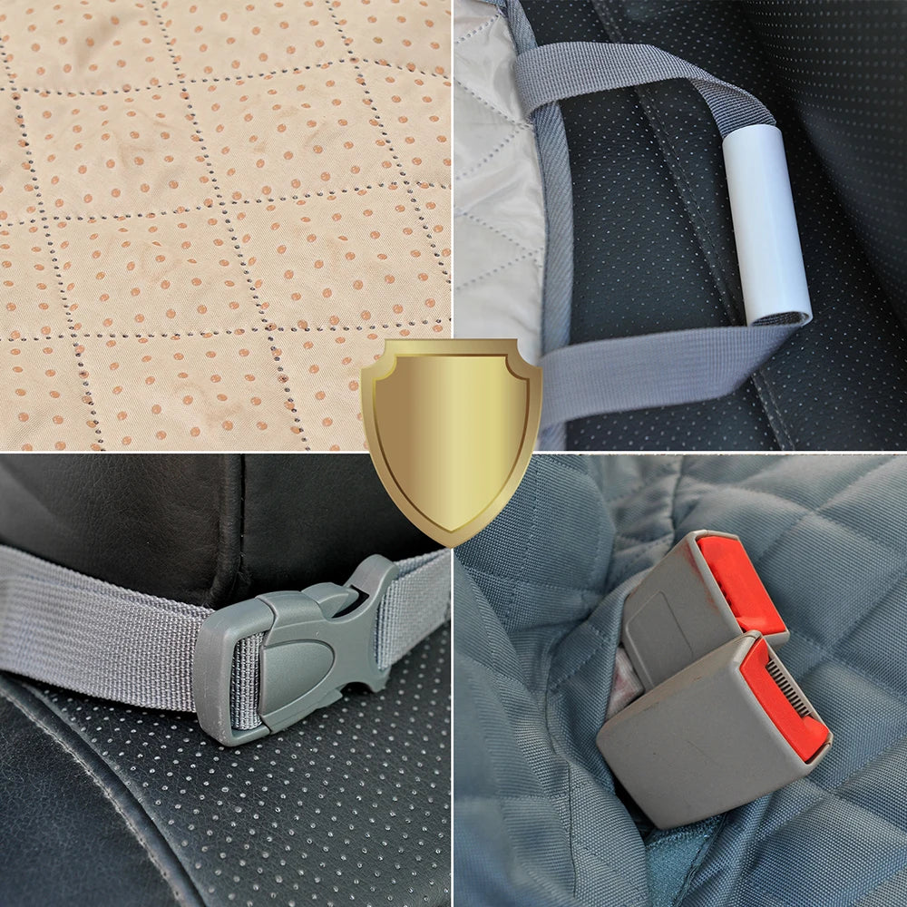 Dog Car Seat Cover Waterproof Seat Protector Mat with seatbelt