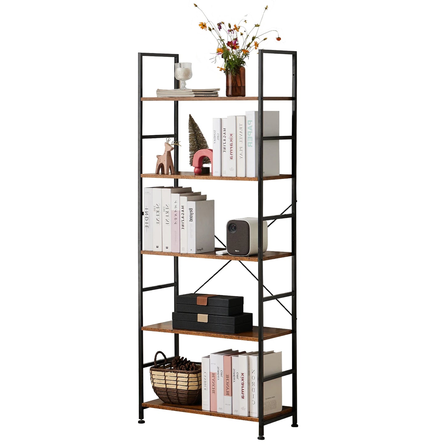 5-Tier Modern shelf - Multi-Room Storage Organizer