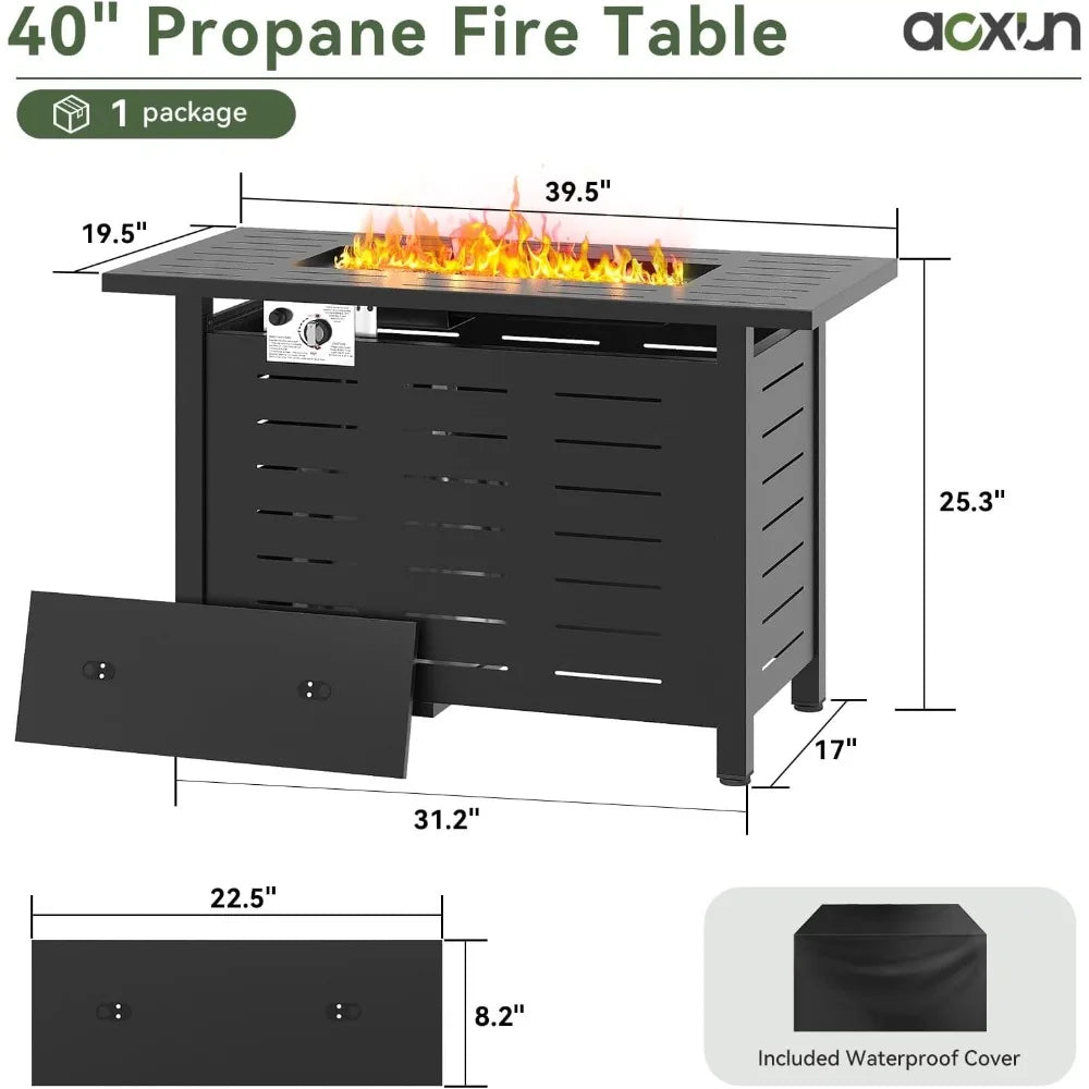 Propane Fire Pit Table