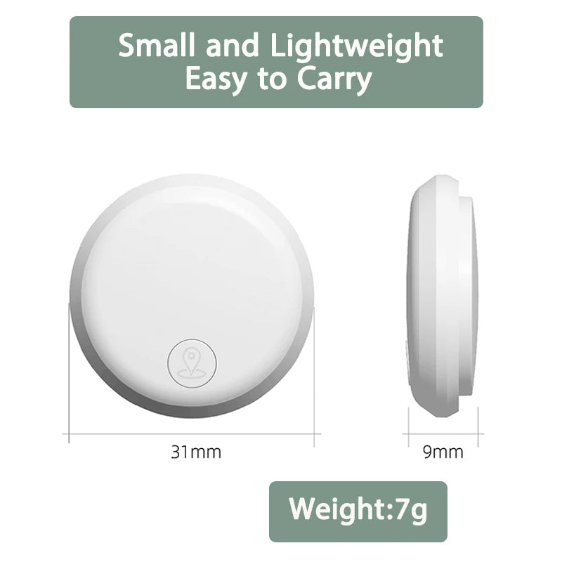 Smart Airtag Bluetooth GPS Tracker Android/ iOS System Air Tag Tracker Mini Locator Pet Key Finder