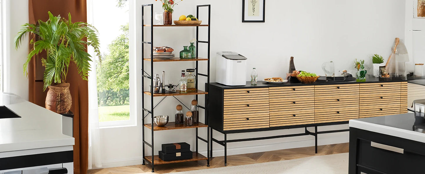 5-Tier Modern shelf - Multi-Room Storage Organizer