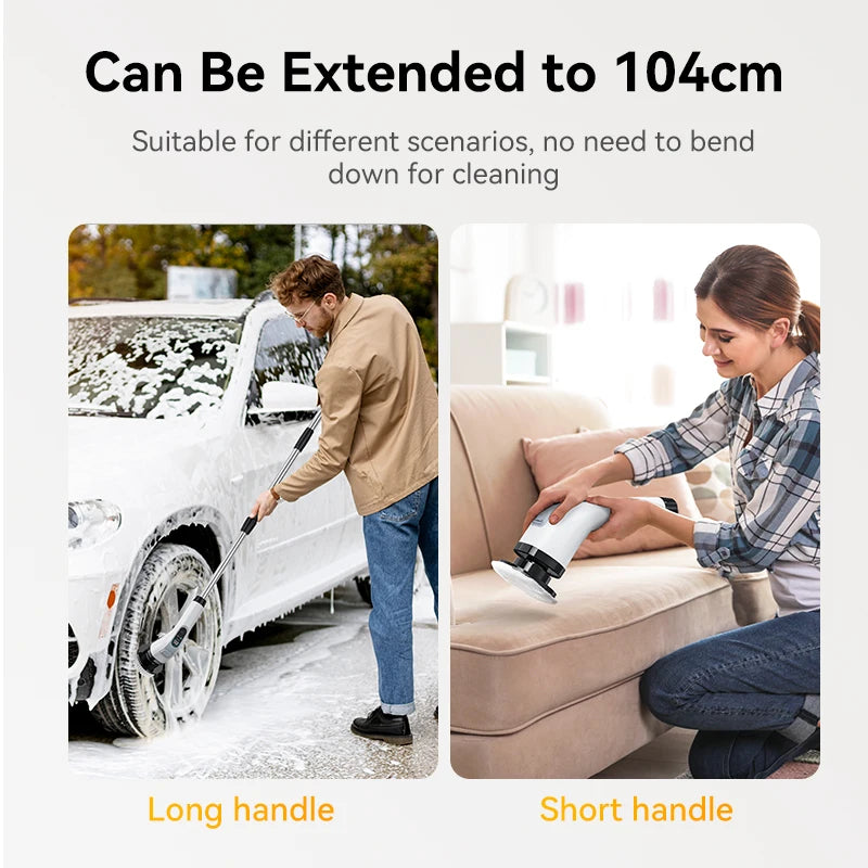 9-in-1 Electric Cleaning Brush Cordless Handheld Cleaner