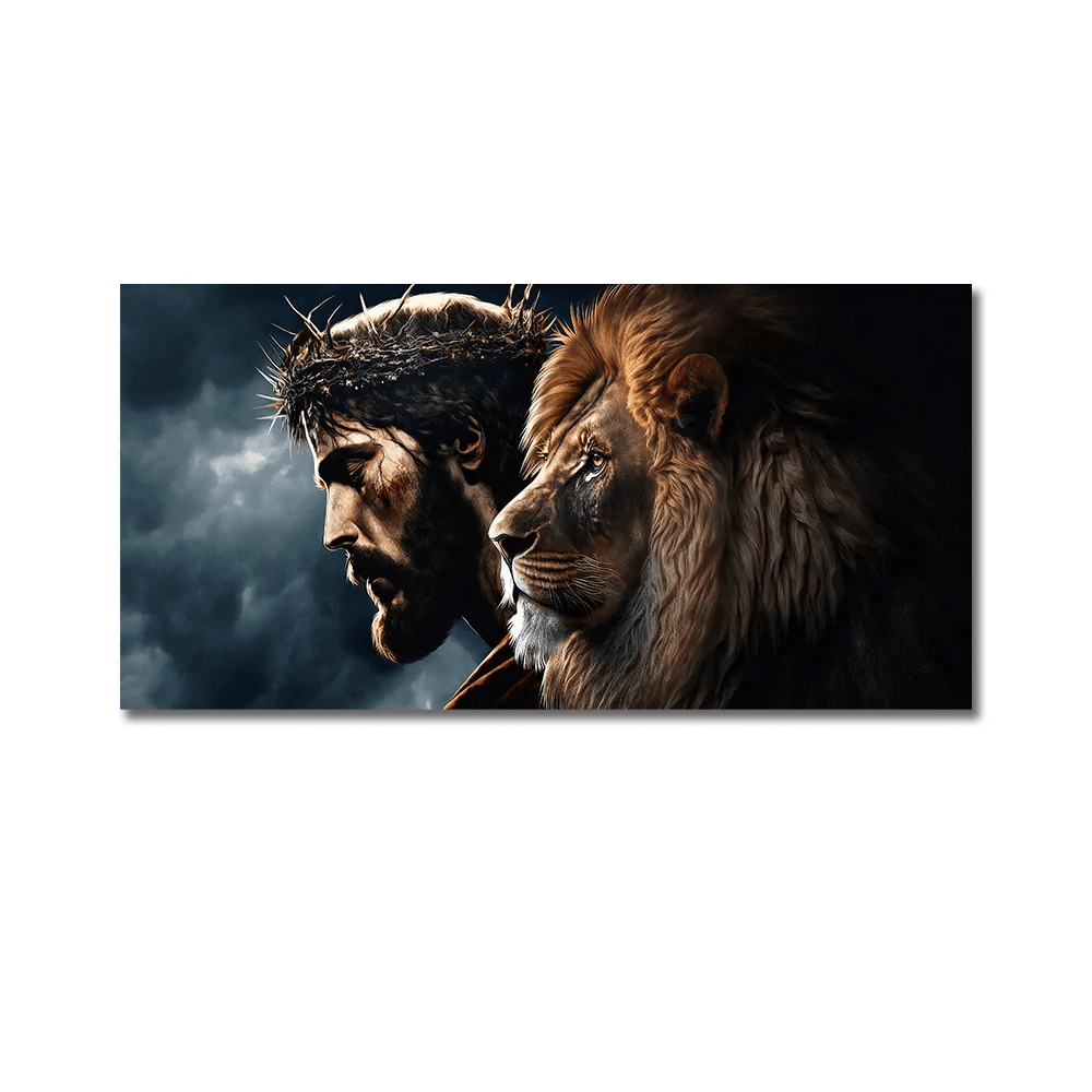 Divine Lion Canvas