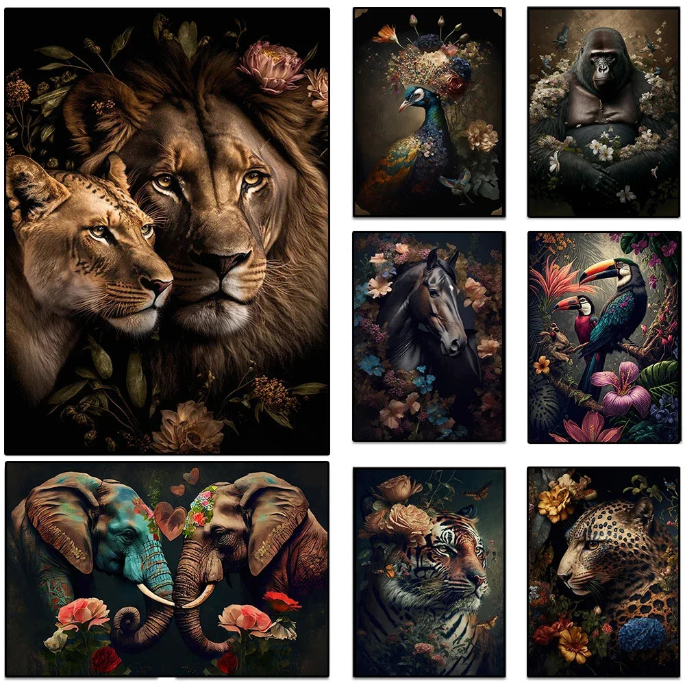 Wildlife canvas