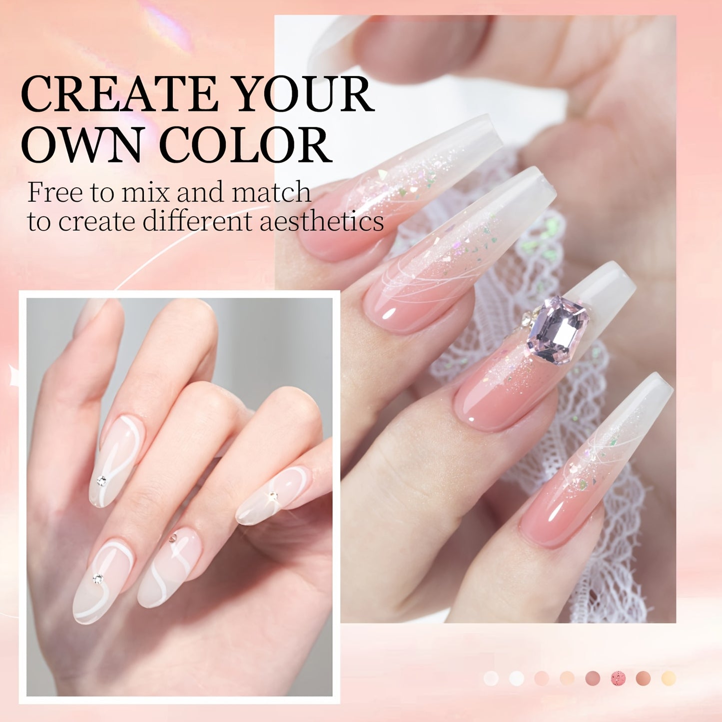 Acrylic Nail Kit with Drill & UV Light - Professional Starter Set