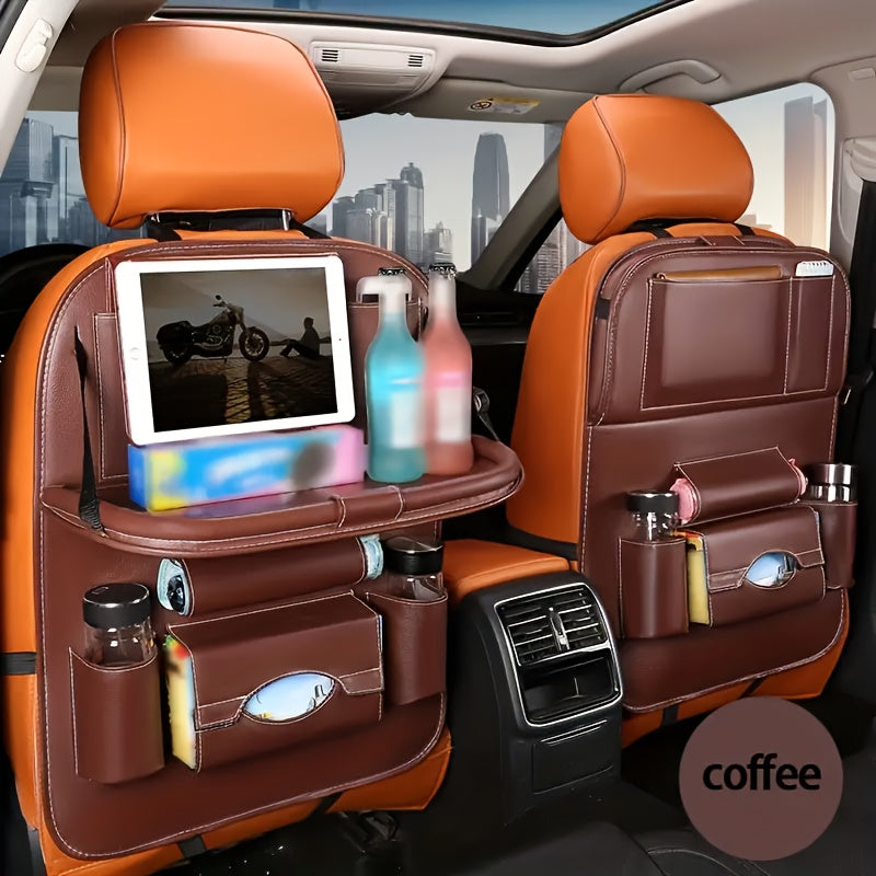 Car Back Seat Organizer Kit