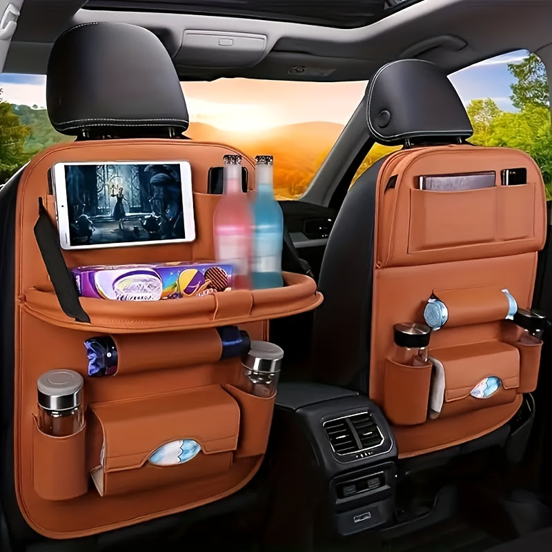 Car Back Seat Organizer Kit