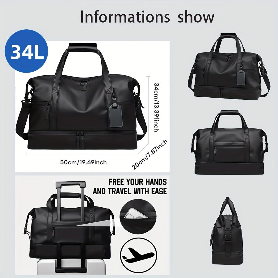Duffel Bag with Multiple Compartments