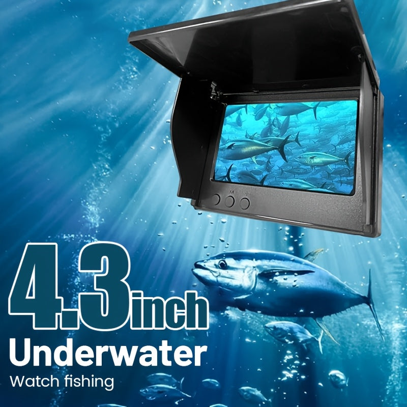Upgraded Portable 4.3-inch HD Underwater Fishing Camera