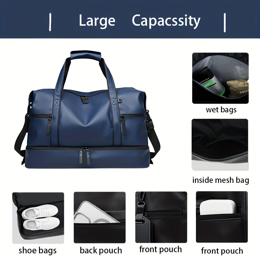 Duffel Bag with Multiple Compartments