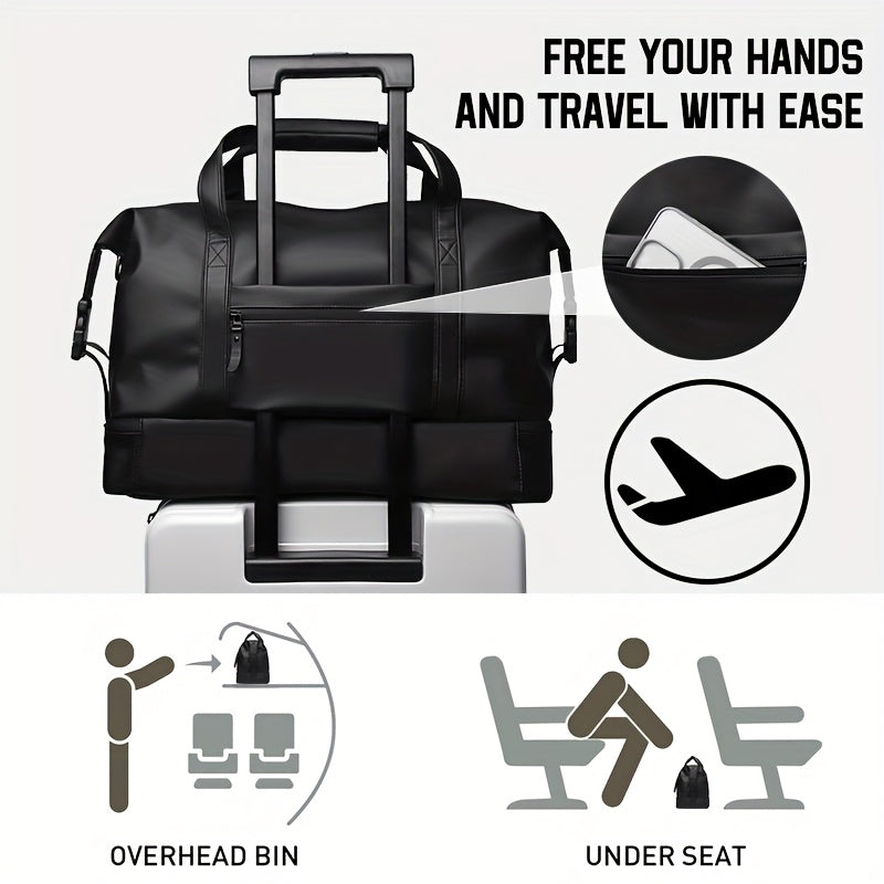 Duffel Bag with Multiple Compartments