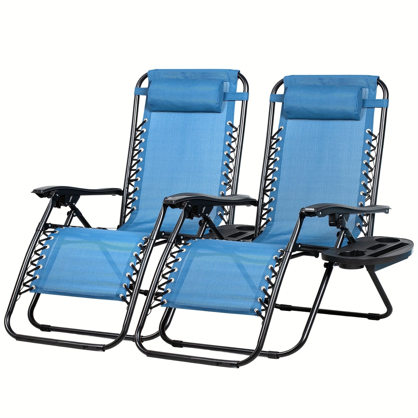 2-Pack Zero Gravity Lounge Chairs
