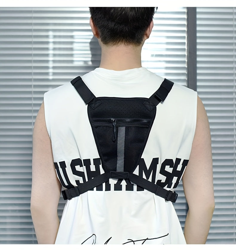 Tactical Chest Bag Vest Multi-Pocket Design