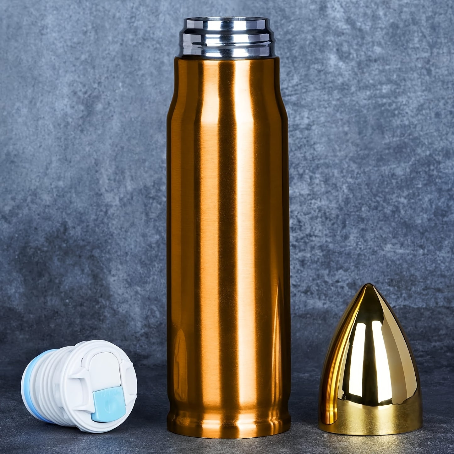 Stainless Steel 17 Oz. Bullet Water Bottle