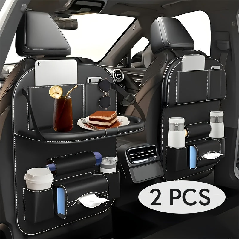 Car Back Seat Organizer Kit
