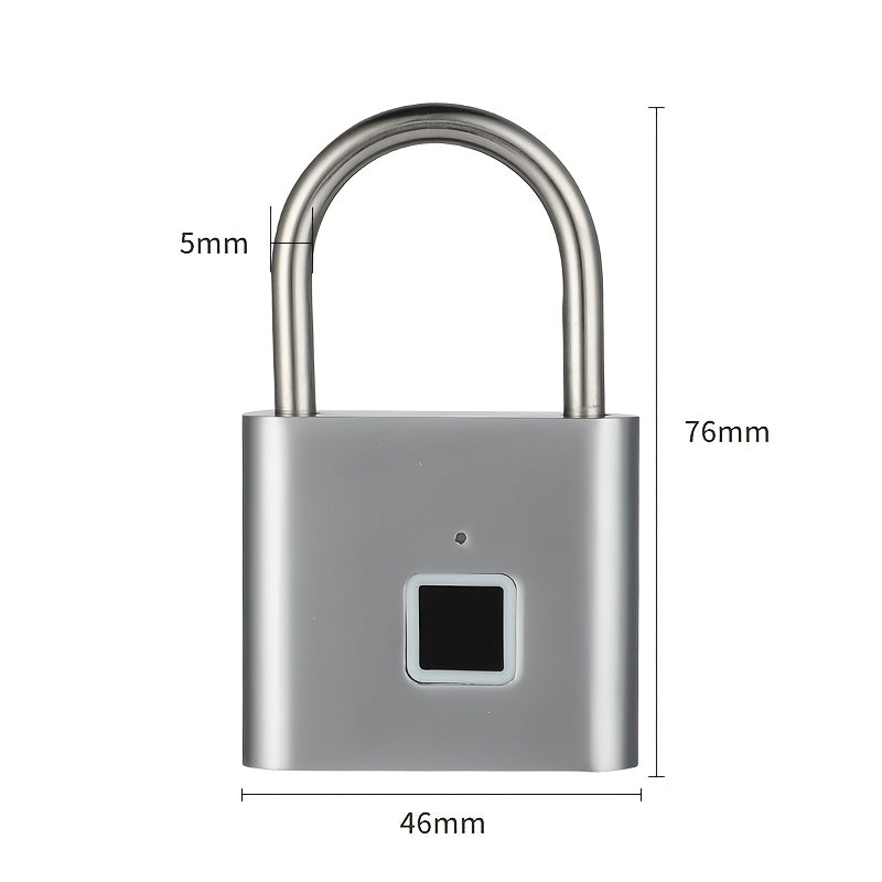 Smart Fingerprint Padlock - Quick Biometric Access